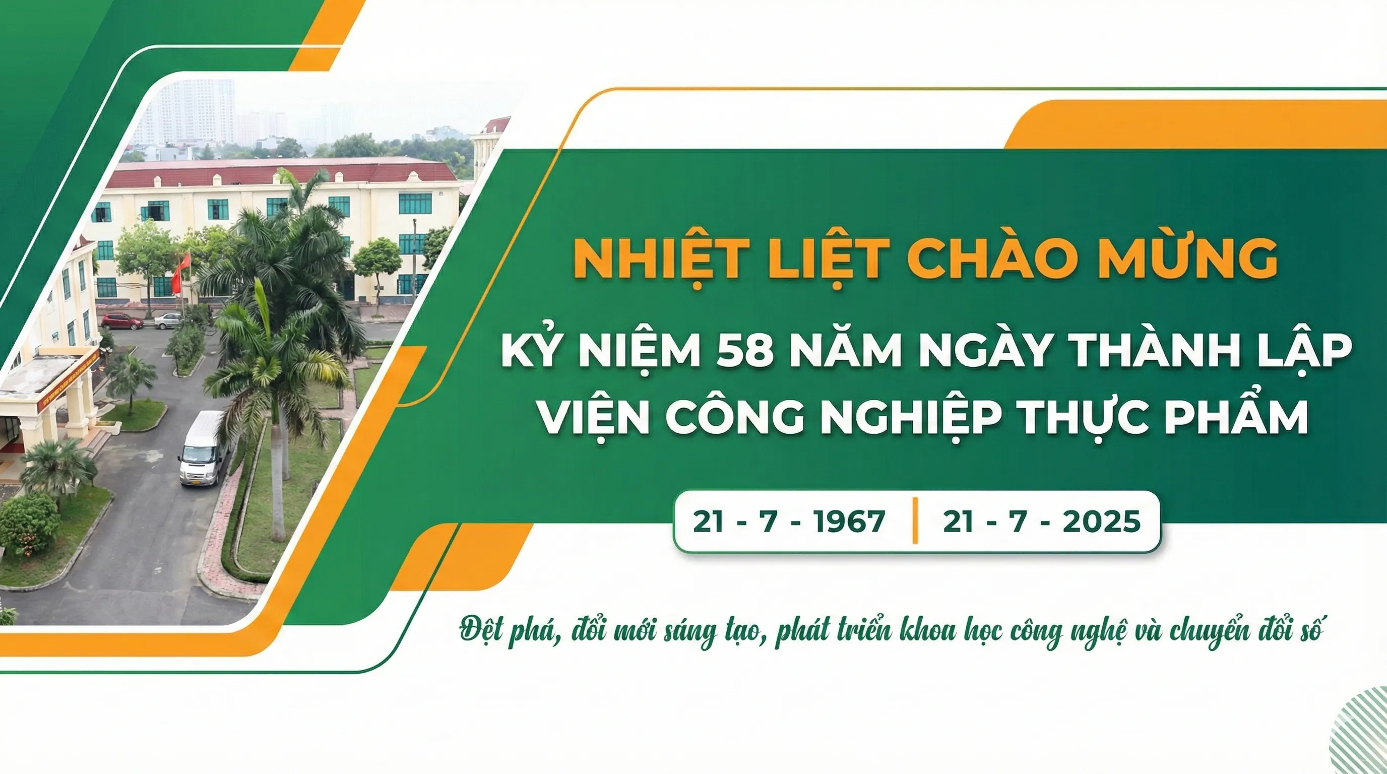 58 năm thành lập Viện Công nghiệp Thực phẩm
