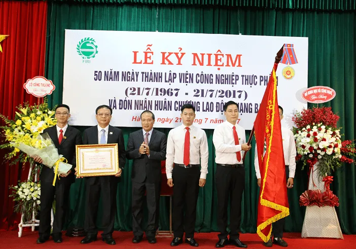 Viện CNTP đón nhận những phần thưởng cao quý